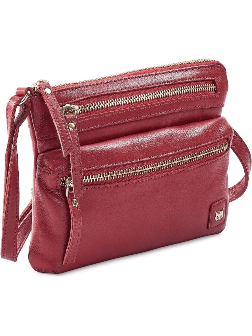 Stylish Small Leather Crossbody Bag for Women | Adjustable Sling Purse with